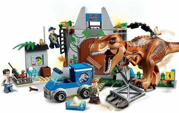 Конструктор Bela Dinosaur World 10920 побег ти-Рекса