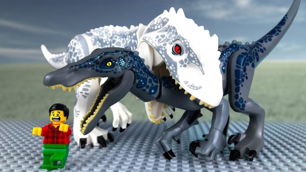 Лего Сити Юрский парк Индоминус