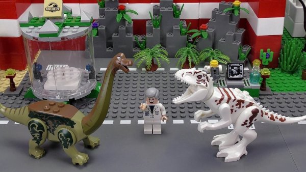 Лего мир Юрского периода Брахиозавр