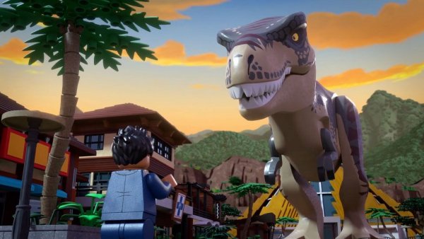 Лего мир Юрского периода Легенда острова Нублар