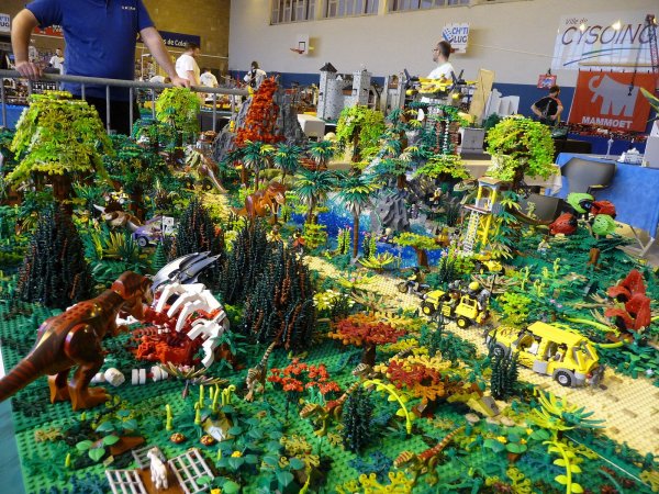 LEGO Jurassic Park moc