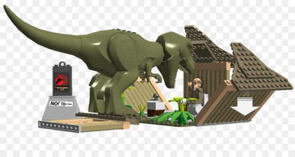 Лего парк Юрского периода Тиранозавр