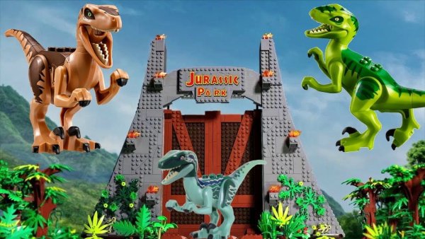 Лего парк Юрского периода лего