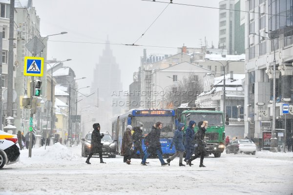 Снегопад 12 февраля 2021