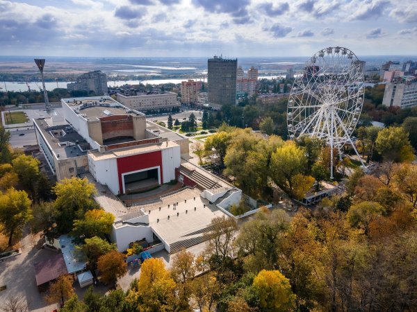 Парк имени Октябрьской революции Ростов-на-Дону
