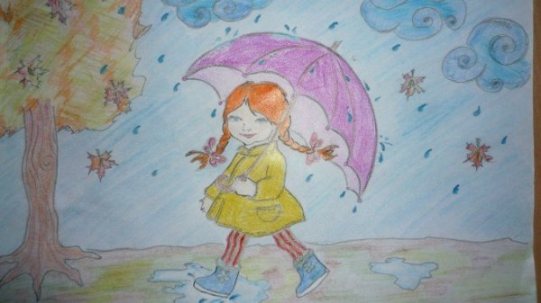 Плохая погода рисунок