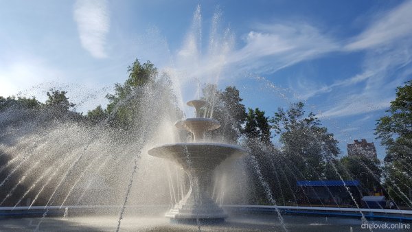 Фонтаны Автозаводский парк Нижний Новгород