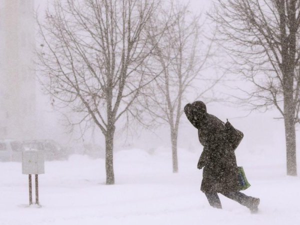 Снег и ветер