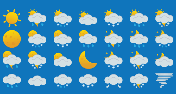 Иконки погоды