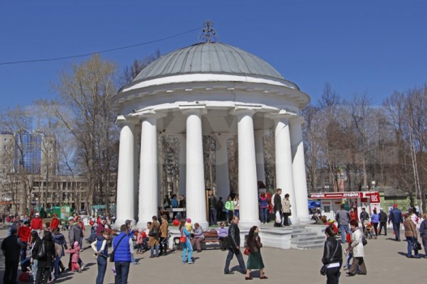 Ротонда в парке Горького Пермь