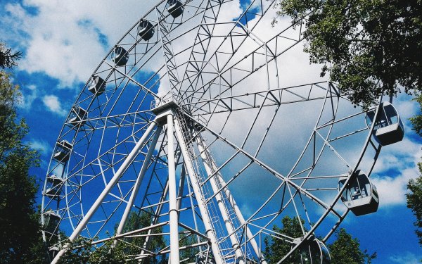 Парк имени Горького Пермь аттракционы