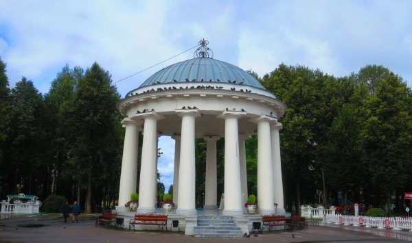 Ротонда в парке Горького Пермь