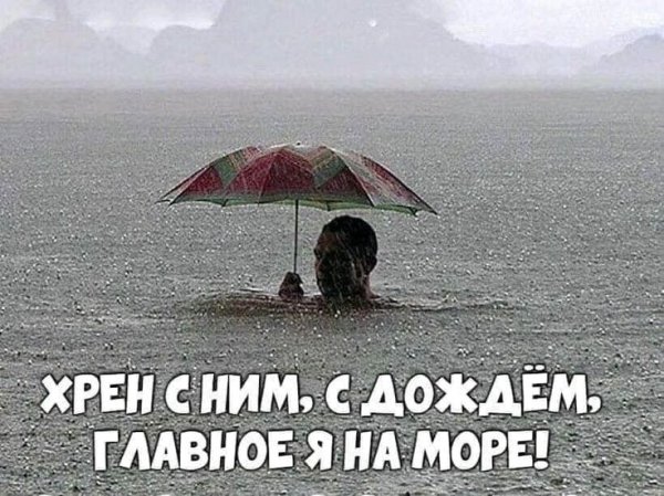 Приколы про дождь