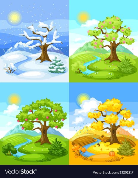 Четыре сезона для детей