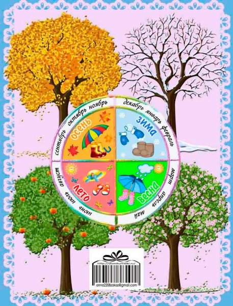 Календарь времен года для детского сада