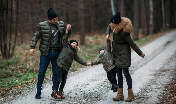 Прогулка на улице