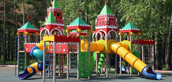 Парк Солнечный городок Прокопьевска