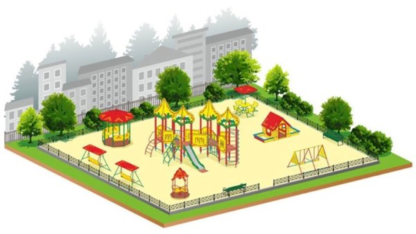 Эскизы придомовых территорий