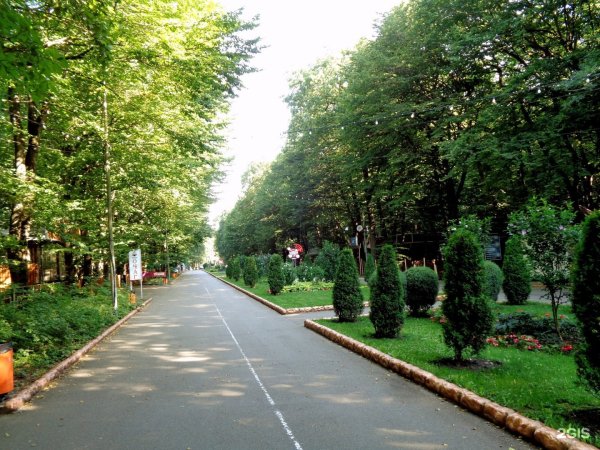 Парк Победы Ставрополь осенью