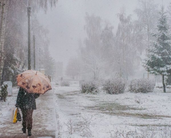 Слякоть мокрый снег