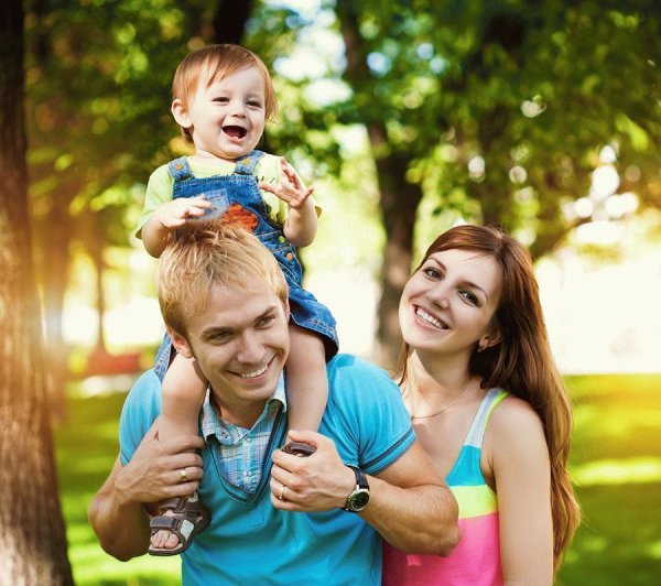 Прогулка с детьми на природе