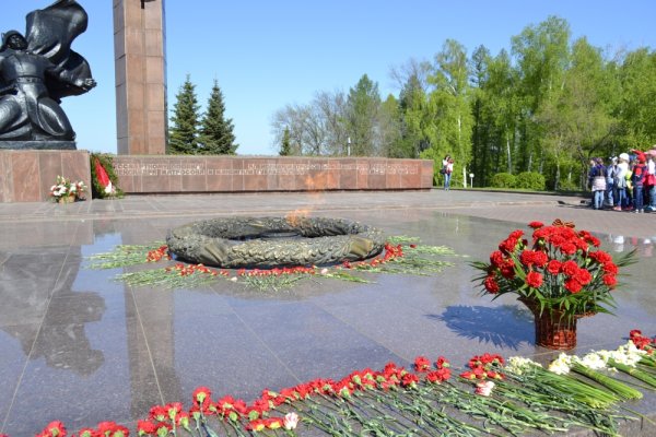 Вечный огонь Уфа парк Победы