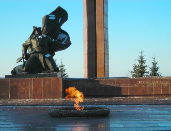 Парк Победы Уфа памятники