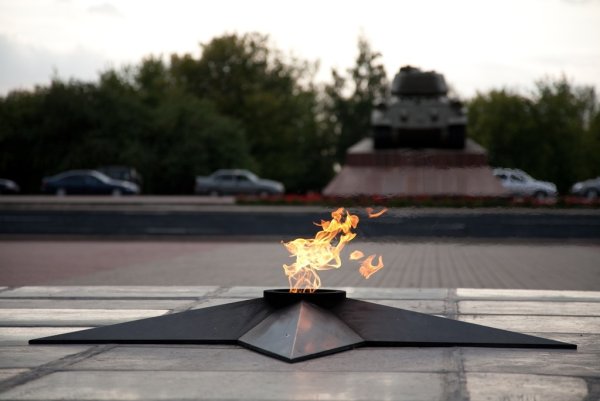 Иллюстрация Курск вечный огонь