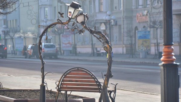 Креативные уличные фонари