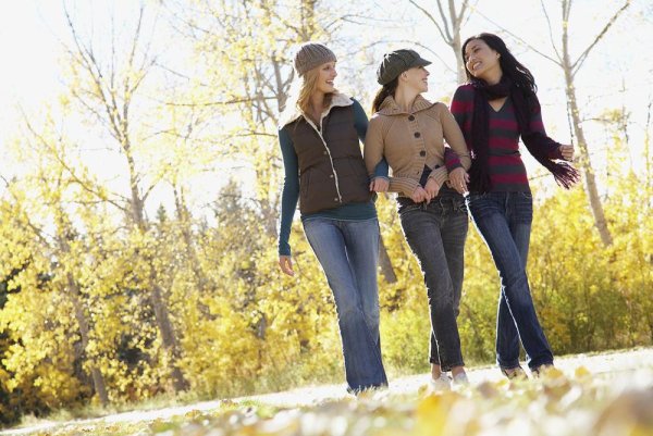 Друзья на прогулке