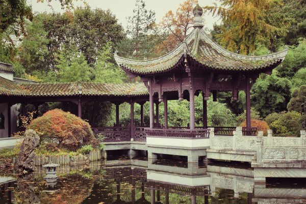 Китайский парк Ботанический сад