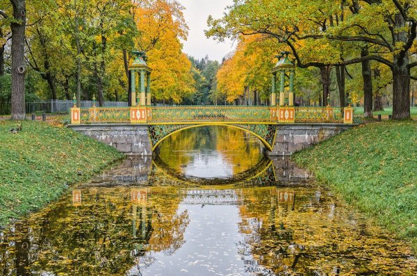 Александровский парк Царское село осень