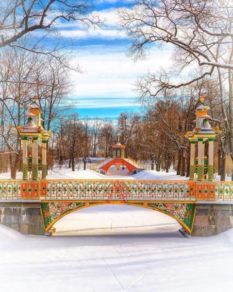 Царское село Санкт-Петербург Александровский парк