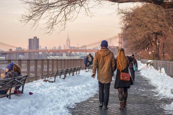 Улица зимой