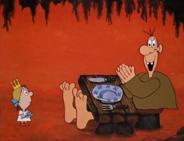 Принцесса и людоед мультфильм