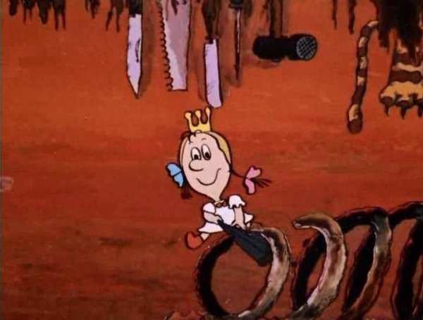 Принцесса и людоед мультфильм 1977