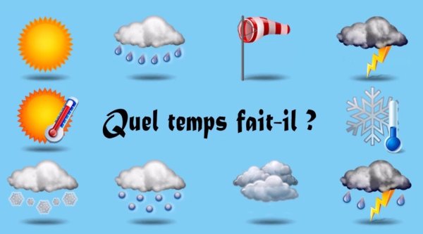 Weather французский языке