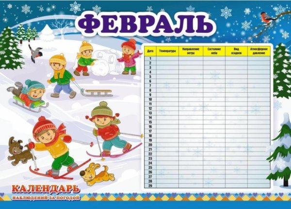 Календарь наблюдений