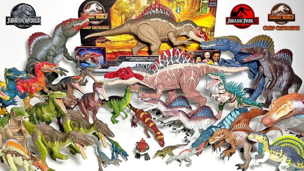 Фигурка мир Jurassic World "чавкающий Спинозавр", hcg54