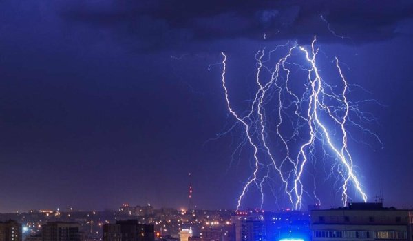 Гроза в Ростове на Дону