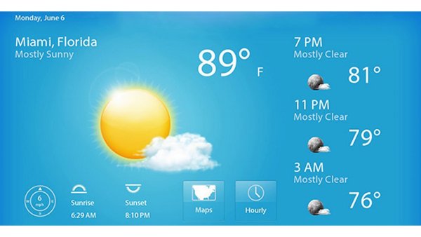 Weather приложение