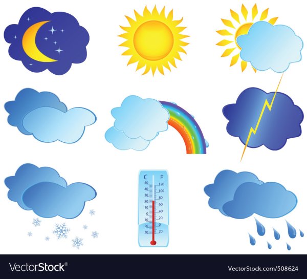 Состояния погоды для детей