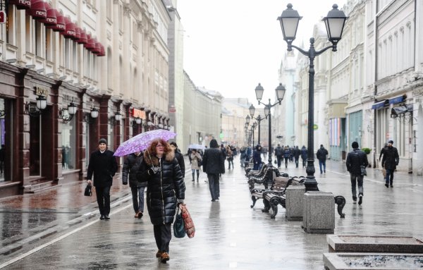 Дождь в Москве