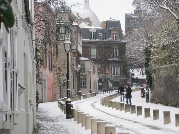 Берк Франция зимой