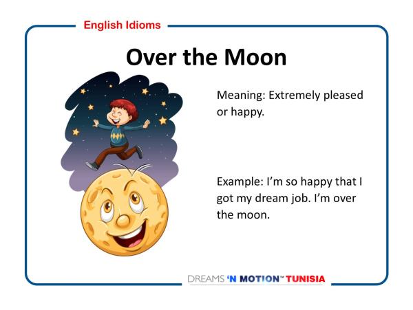 Over the Moon идиома