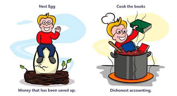 Идиомы с рисунками