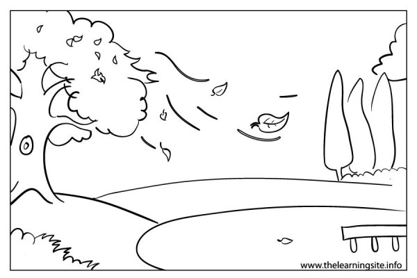 Весенняя гроза раскраска