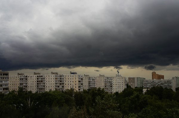 Пасмурный город России