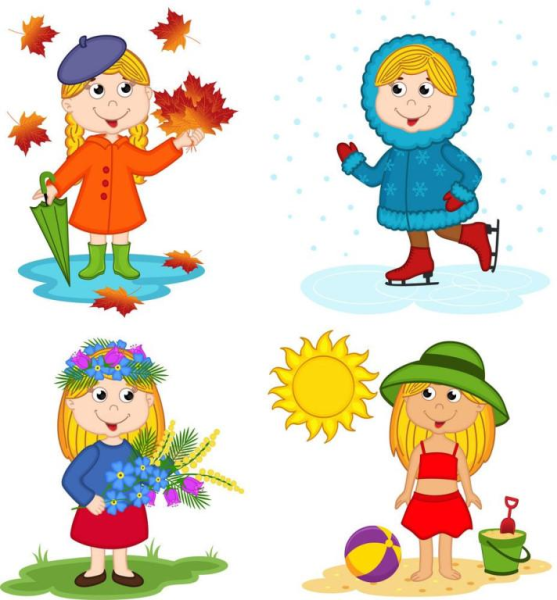 Времена года для детей