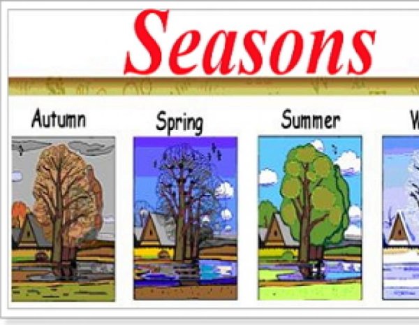 Как по английски времена года